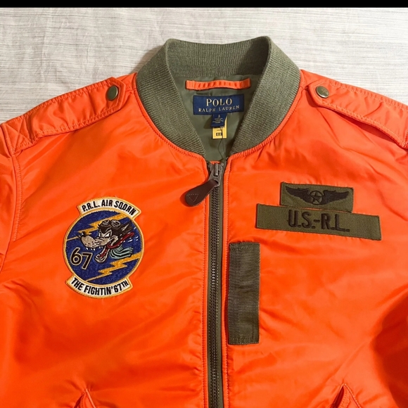 🔥Polo Ralph Lauren twill bomber jacket